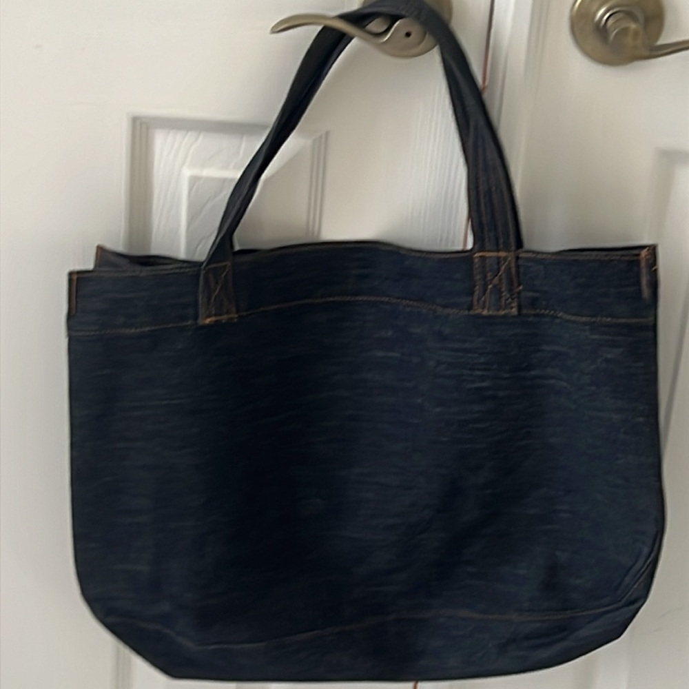 Theory Denim Tote Bag - Picture 6 of 6